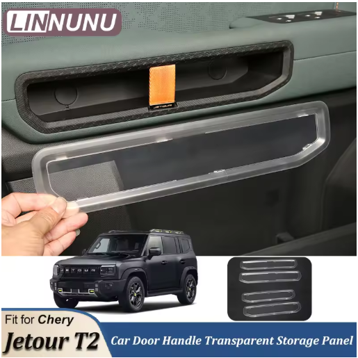elsehemy22's tweet photo. 4PCS For Chery Jetour T2 Traveller Car Door Handle Transparent Window Modify Storage Panel Box Baffle Storage Cover Accessory

https://t.co/6qcHatYk7M

#jetour #jetourT2 #JetourTravellerT2 https://t.co/ytuKbeg2Lq