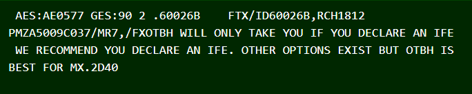 vcdgf555's tweet photo. Was definitely an in-flight emergency (IFE) for 🇺🇸 USAF C-5M 86-0026 #AE0577.

Per ACARS message via @thebaldgeek's site, 🇶🇦 OTBH (al-Udeid AB) would only take the Super Galaxy if it declared an IFE, which they did.

-0026 was going to 🇸🇦 Prince Sultan AB prior to the emergency. https://t.co/pbc7A5oPJh
