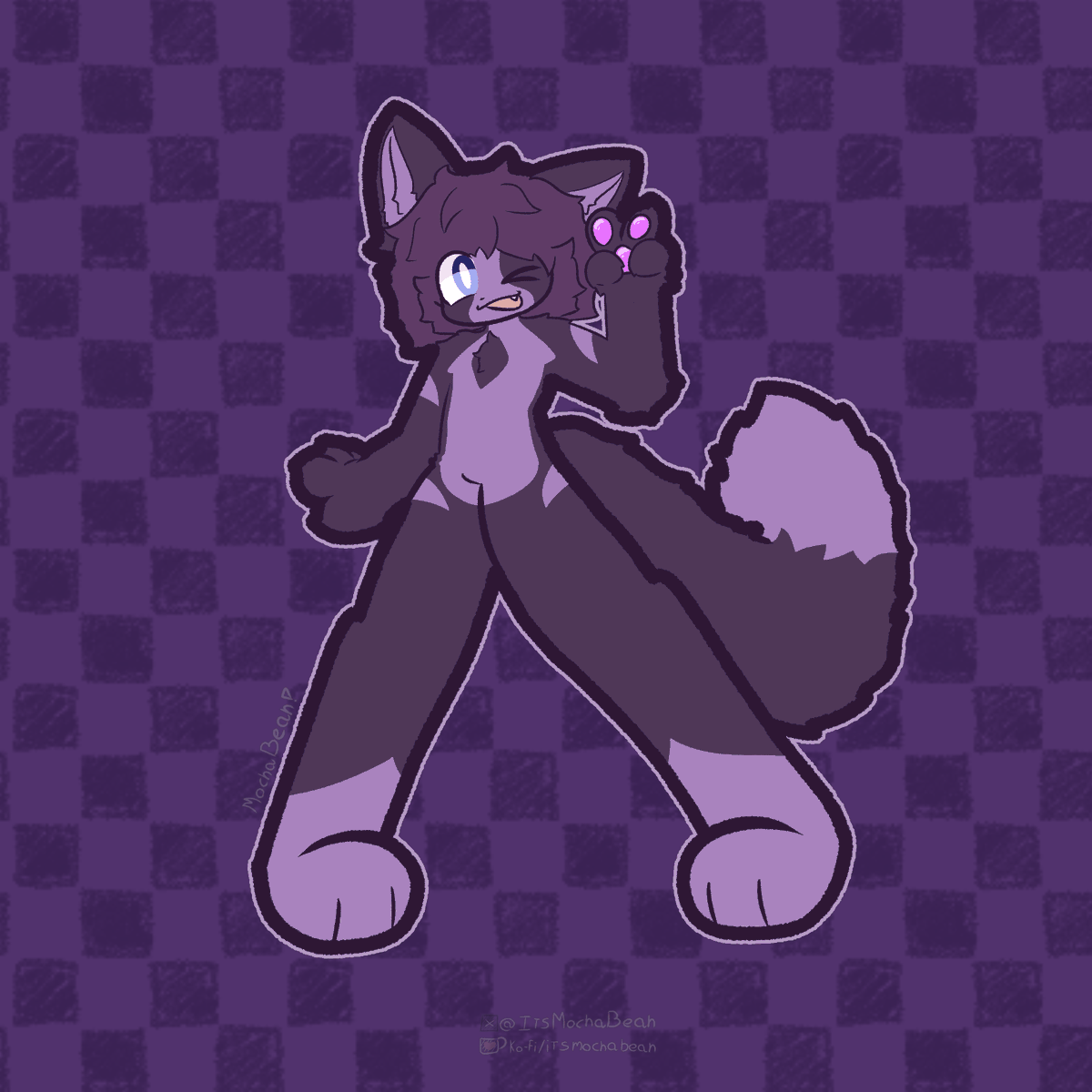 Day 9 of the raffle!

just 1 day more and i finish the raffle!
Same pose as day 1, but uhhh-
As always. The oc is awesome, i love it so much!
(Winner: <a href="/3MBER_W0LF/">4RX/EMB3R</a>)