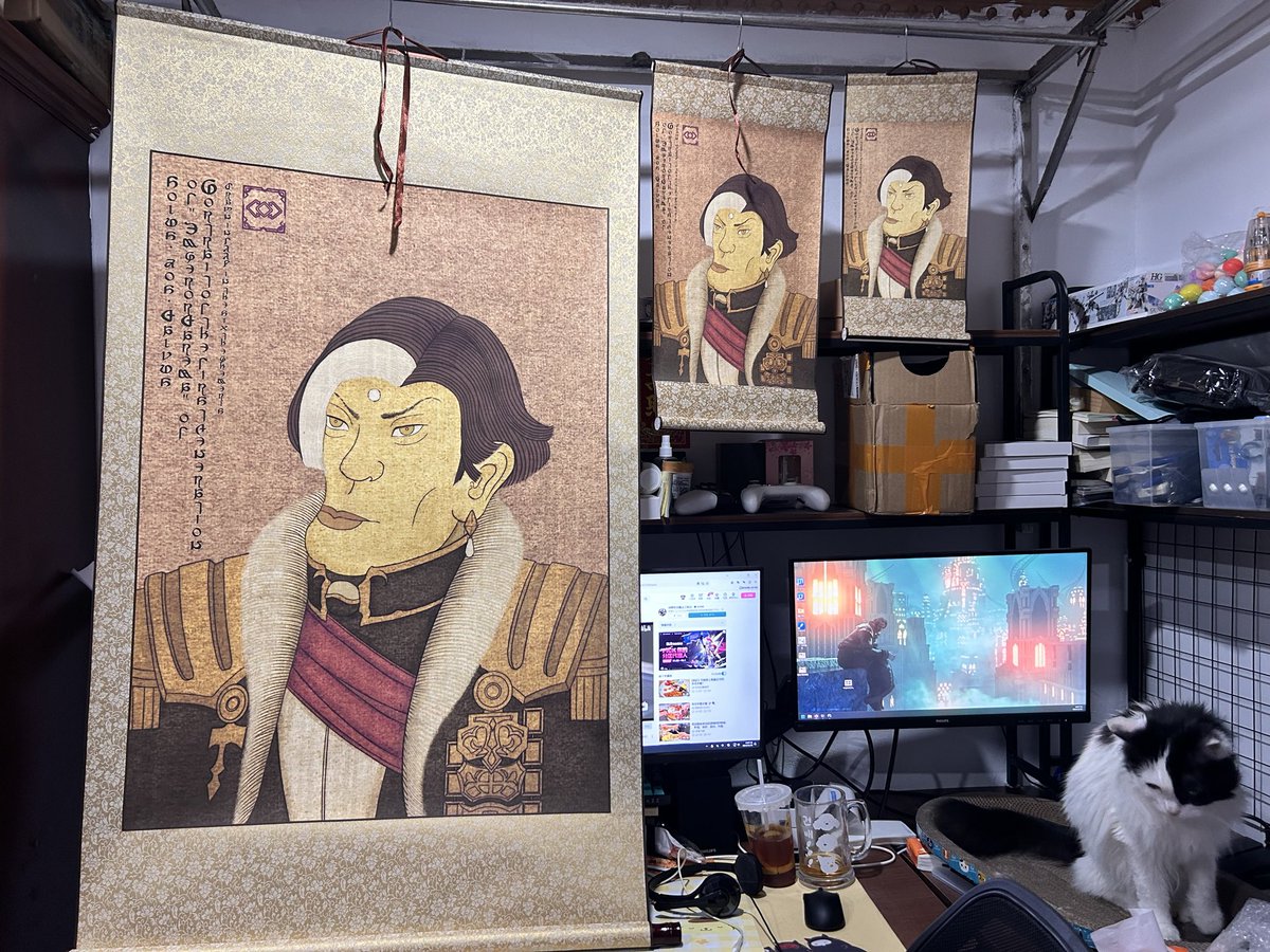 Amumu_Fuuko's tweet image. Hello! I am the authors of this painting, and it has been loved by many ffxiv players in China. In addition, it has also received appreciation from ffxiv fans from other countries, which has deeply moved me! I'm not very good at English,this was translated by machine