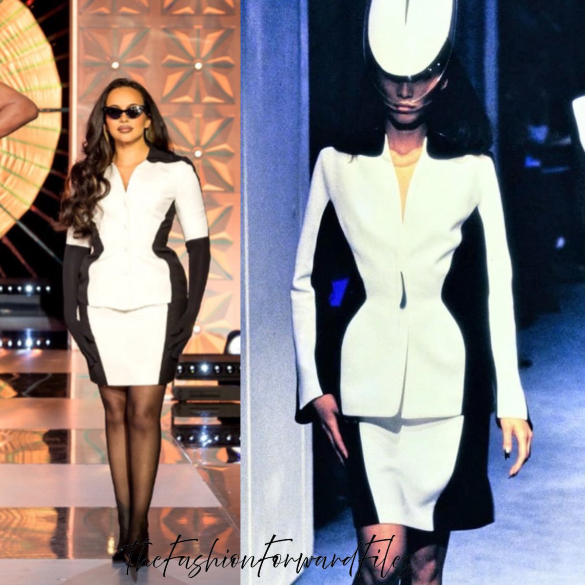 FashFwrdFiles's tweet image. Jade Thirlwall wears Mugler Spring 1998 
-
#jadethirlwall #jade #mugler #vintage #fashion
