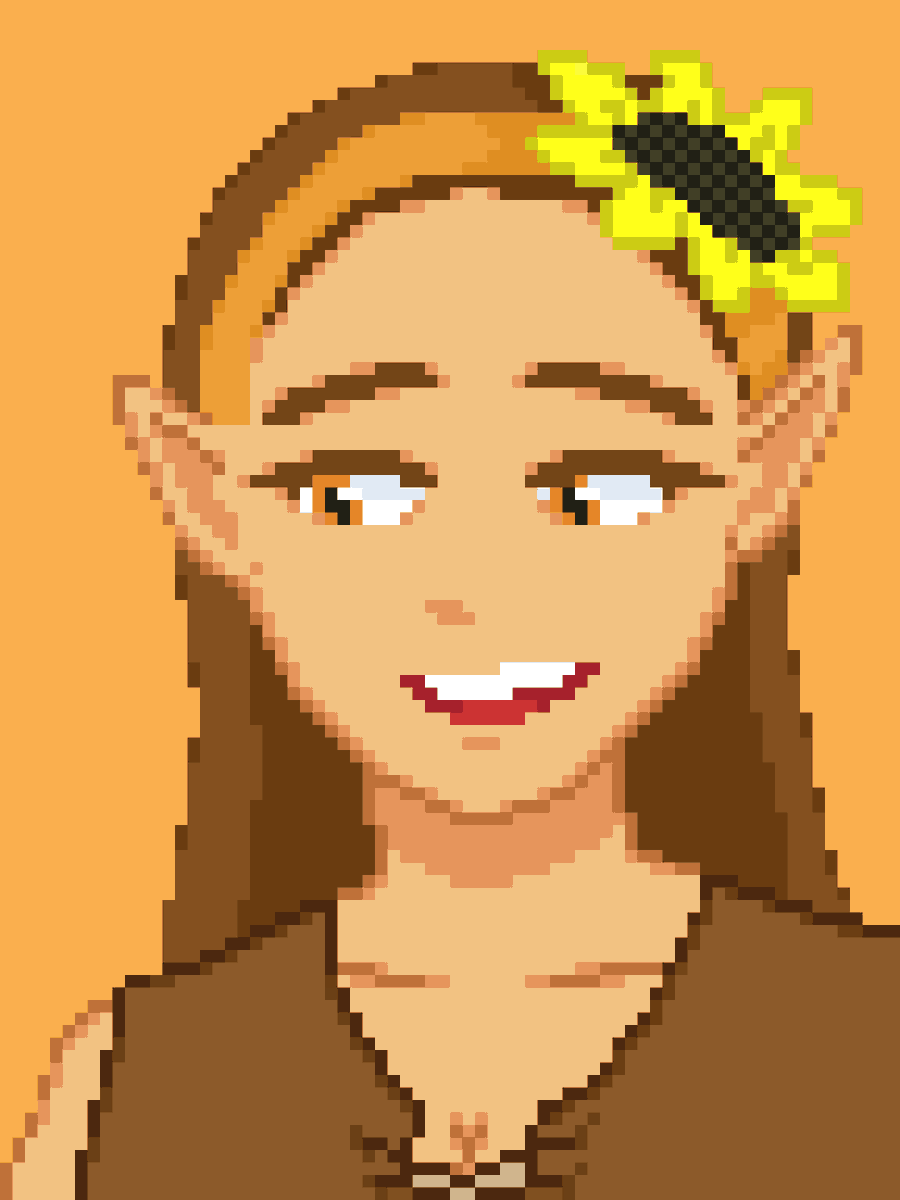 Isadora. #pixelart #ドット絵