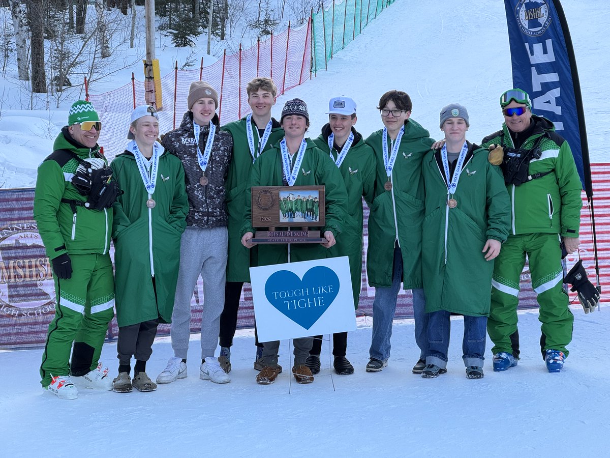 Congratulations Edina Boys’ Alpine Ski - MSHSL 3rd place. Way to go Hornets! 🐝