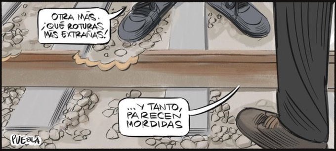 esesobri's tweet photo. Por este dibujo expulsaron a @PUEBLAdibujante   después de salir en … 👉 #Horizonte https://t.co/Yo1MRGmkv9