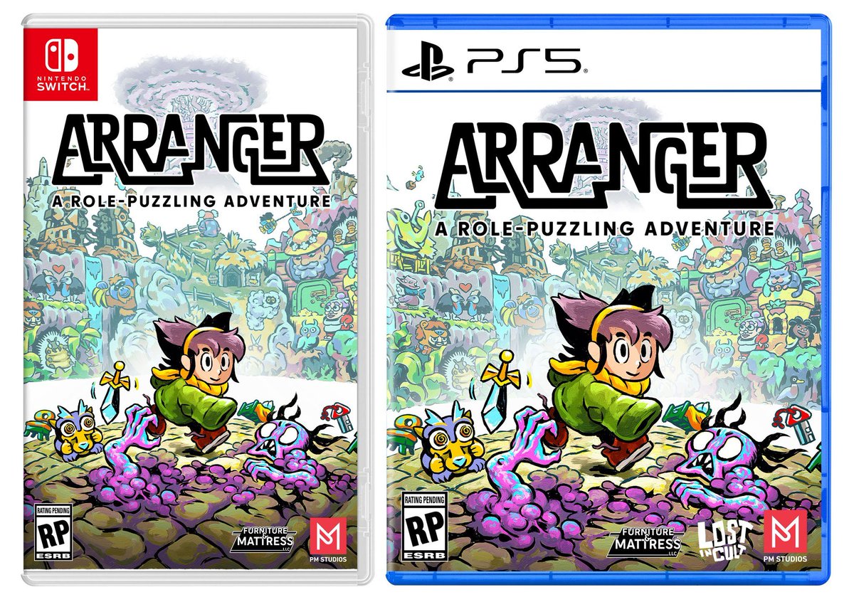Arranger: A Role-Puzzling Adventure (PS5/Switch) up for preorder