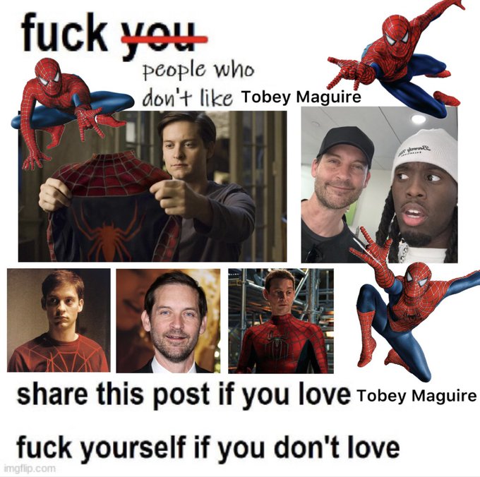 No Context Tobey Maguire (@ooctobeym) on Twitter photo 