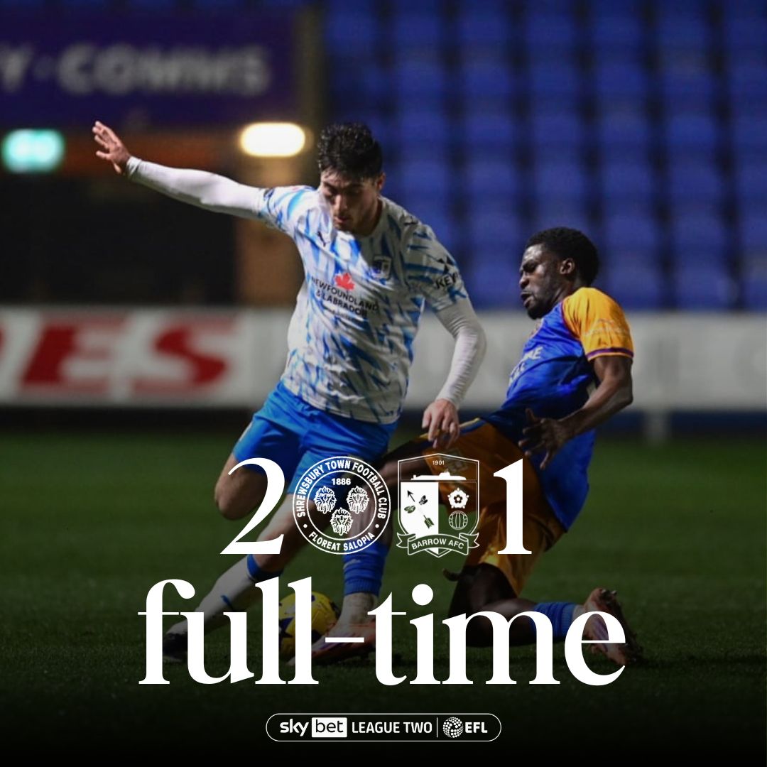 Barrow AFC tweet media