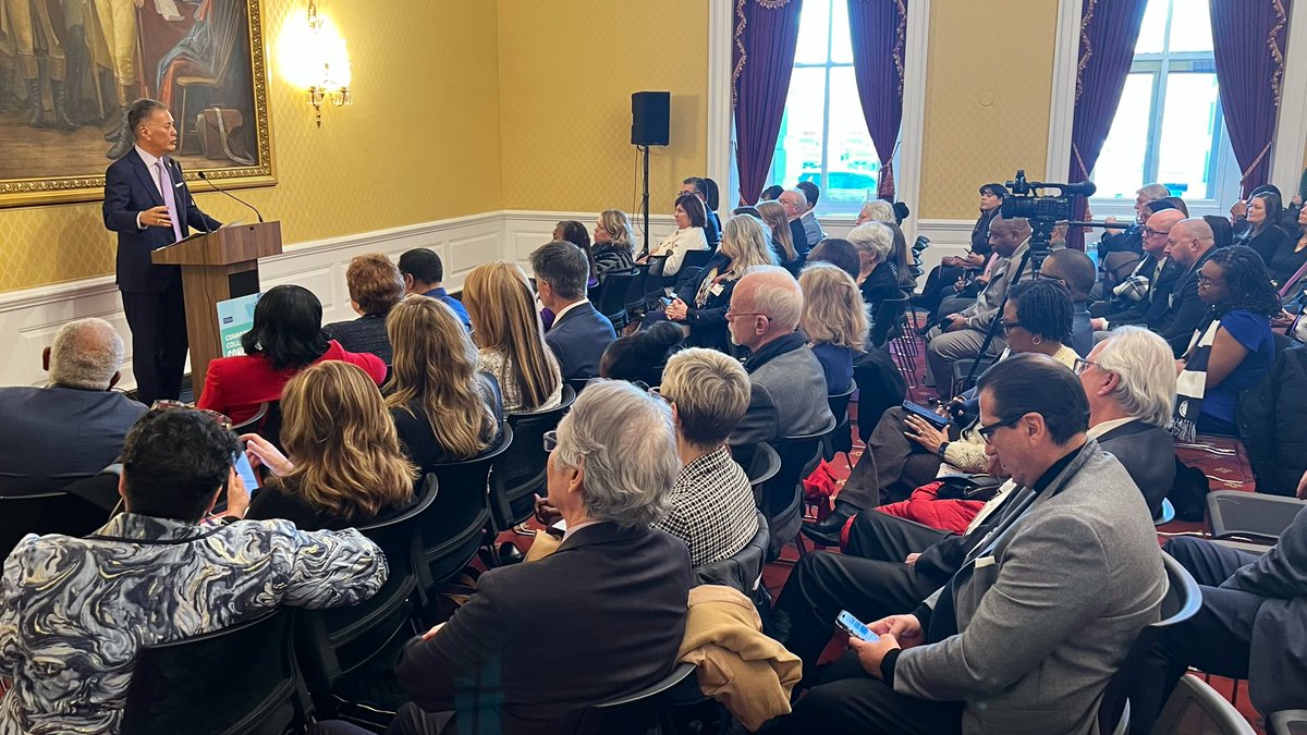 CCTrustees's tweet photo. "I'd rather be talking about making community colleges free for all Americans," says @RepMarkTakano. "Think of all the opportunites that would bring." #NLS2026 https://t.co/ZnvWHvepib