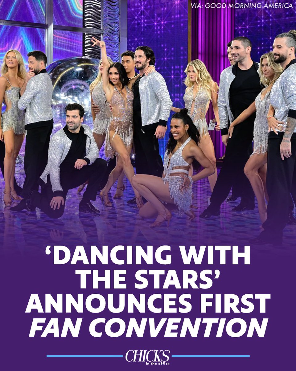 ChicksInTheOff's tweet image. It’s about time #DWTS had a fan convention!! 👏💃🏼