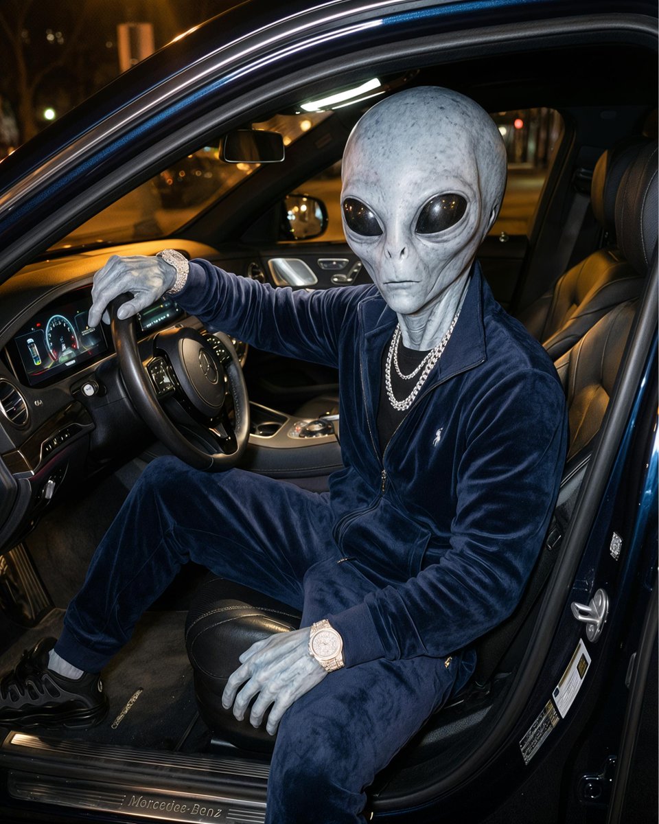 car + chain + watch = flexing on you