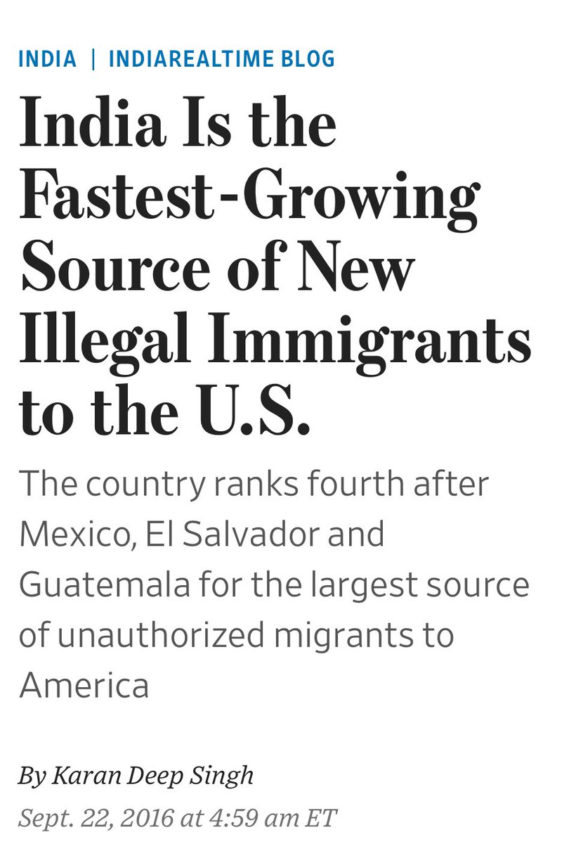 DolceCucina3's tweet photo. @TriciaOhio @CBSNews Great. FYI: Indians are the top5 fastest growing illegal aliens in usa from overstaying visas. STOP IMPORTING INDIANS #ENDOPT #ENDH1B #ENDH2B #EndAllWorkVisas #ImmigrationMoratoriumNow https://t.co/PEtPEjFwhv