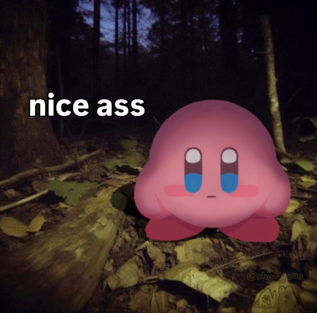 Kirby watches you😳