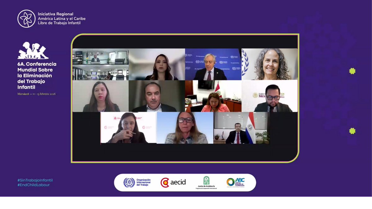 Iniciativa Regional ALC Libre de Trabajo Infantil tweet media