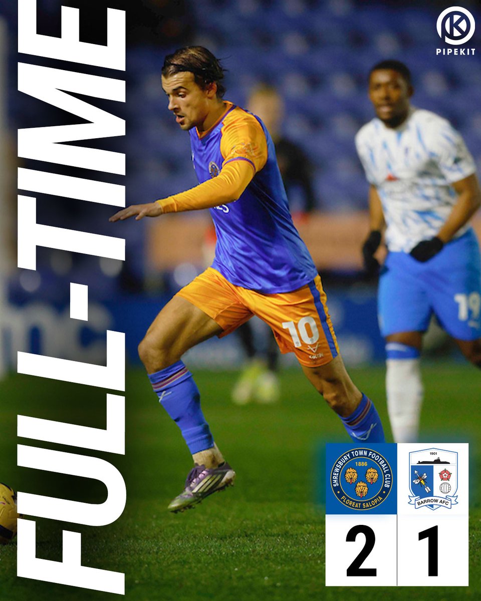 Shrewsbury Town FC tweet media