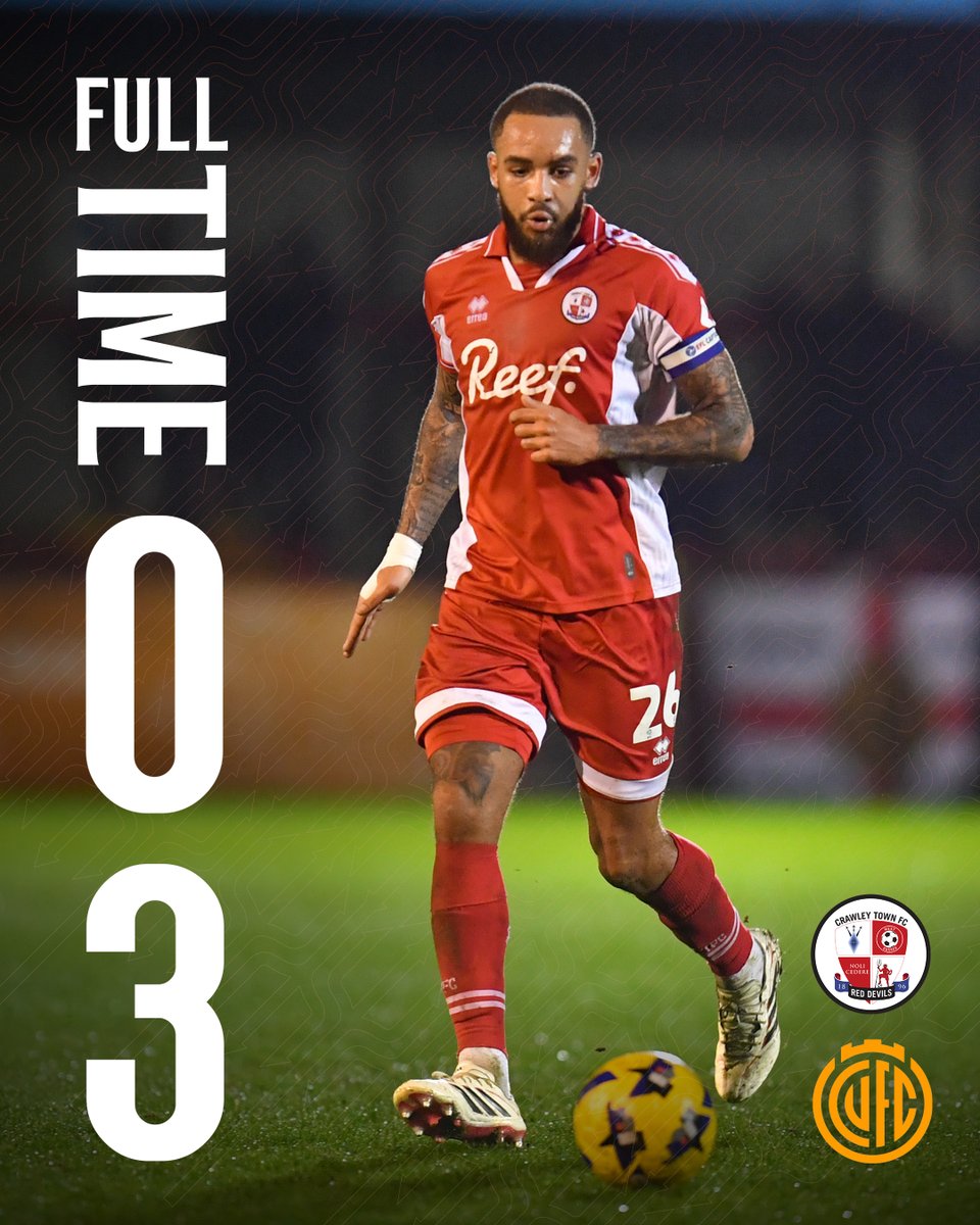 Crawley Town FC tweet media