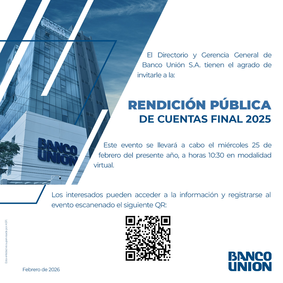 Banco Unión S.A. Bolivia tweet media