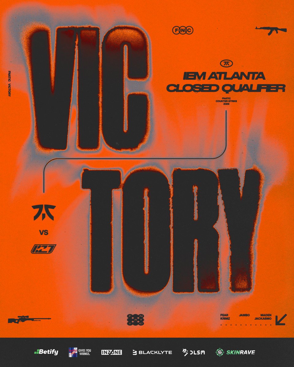 FNATIC CS tweet media