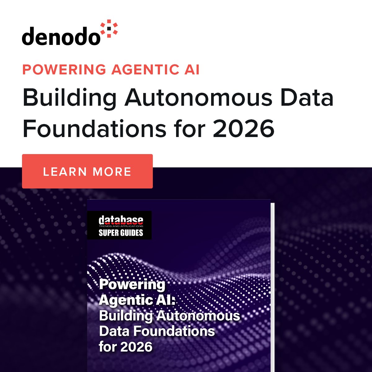 carlisle_gomes's tweet image. 🤖 #AgenticAI can reason, act &amp;amp; adapt—but 74% of #CDOs say their data isn’t ready.

This @dbtrends Super Guide explains how to build trusted, autonomous #DataFoundations for real #AI impact in 2026.

📘 Download now 👉 okt.to/Qt3FzZ

@denodo #DBTA #DataforALL