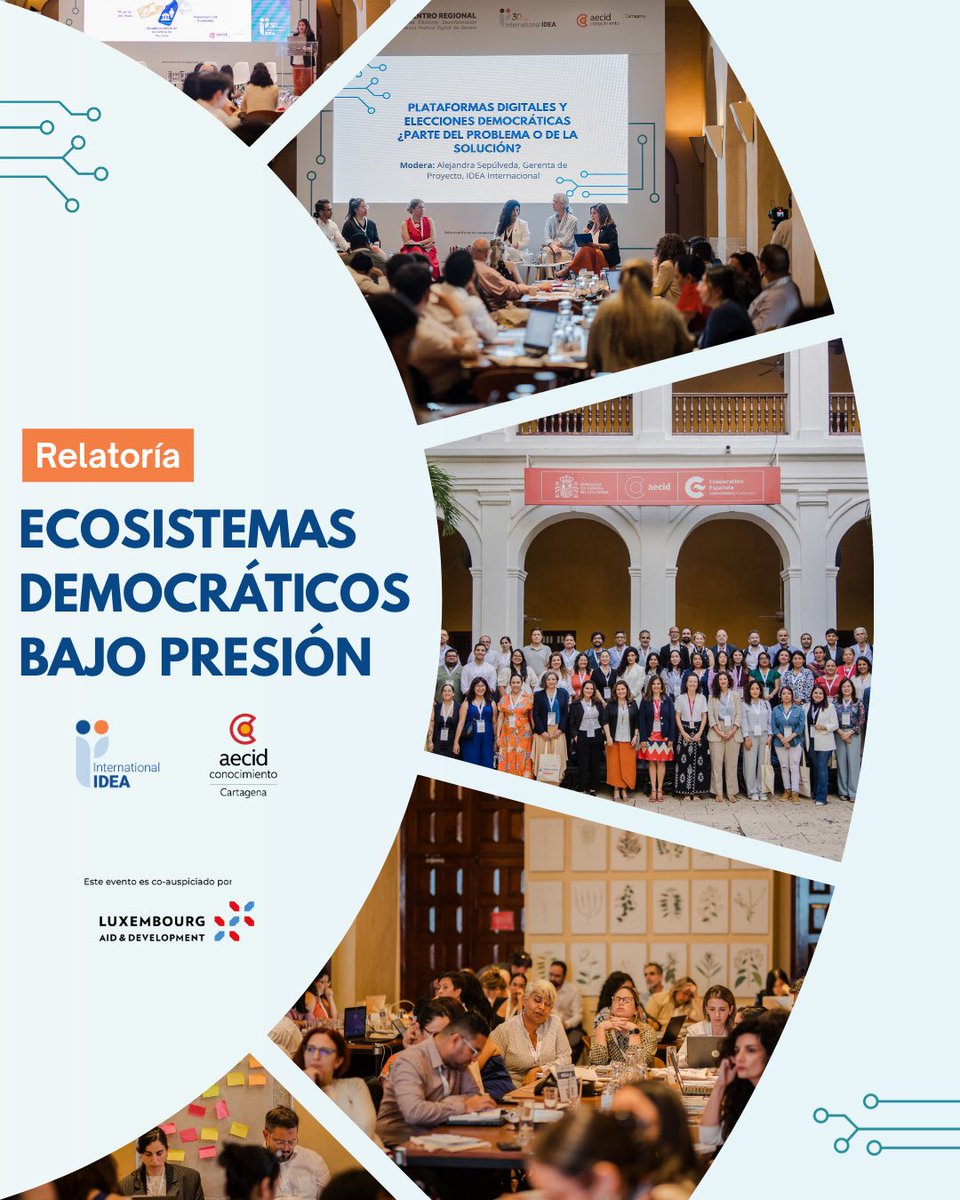 LAC | 🗳️ La integridad electoral en América Latina está bajo presión: desinformación y violencia política de género distorsionan el debate público y debilitan la confianza democrática.

🤝 Frente a este escenario, presentamos un decálogo regional construido desde el diálogo entre
