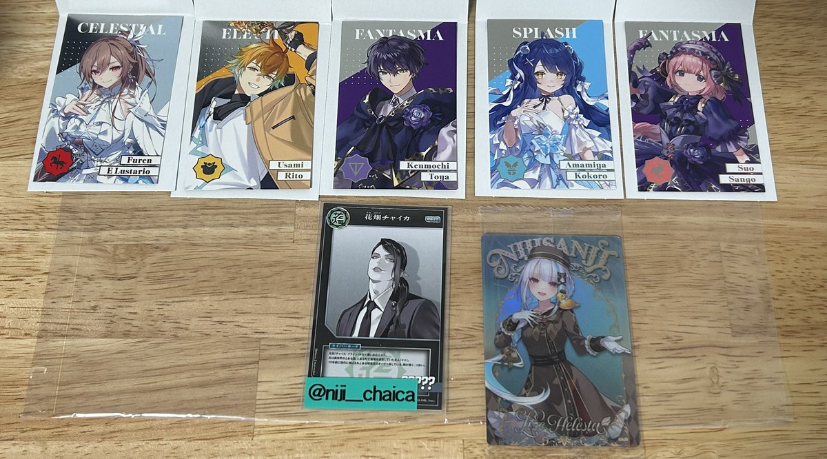 niji_chaica's tweet image. にじさんじ　８周年　8th
メタルカード・クリアカード交換
（譲）画像のもの

（求）🌵、👑
複数お取引出来る方を優先させてもらいます。