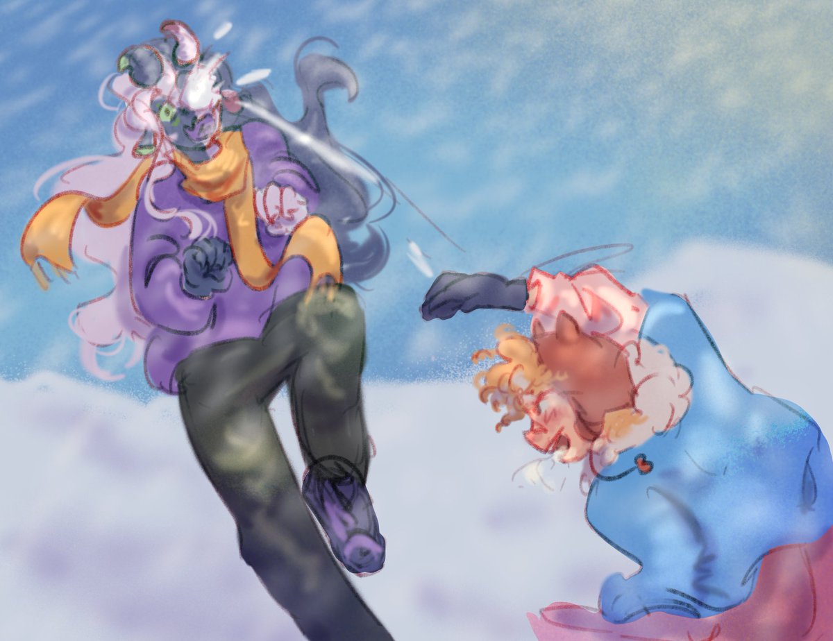 Allium snowball fight