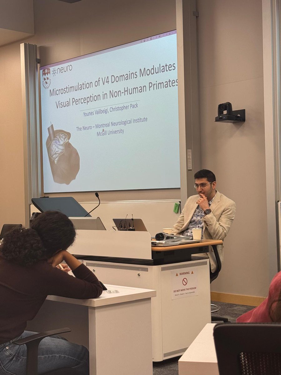 neuronhunter's tweet photo. Last week, I visited @NYUAbuDhabi  to present my PhD research at Center for Brain and Health. My work shows that neural domains in visual area V4 actively shape perception.
Thanks to Kartik Sreenivasan for hosting, Baraka for organizing, and @MelcherAd for insightful feedback. https://t.co/HzAAO9ITFE