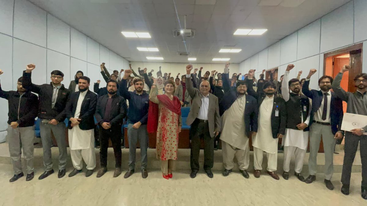 At the Kashmir Solidarity Conference organized by Pakistan Youth Parliament in collaboration with Riphah International University, Islamabad.
On #KashmirSolidarityDay, we stand united with the people of Kashmir for justice, peace, and the right to self-determination.