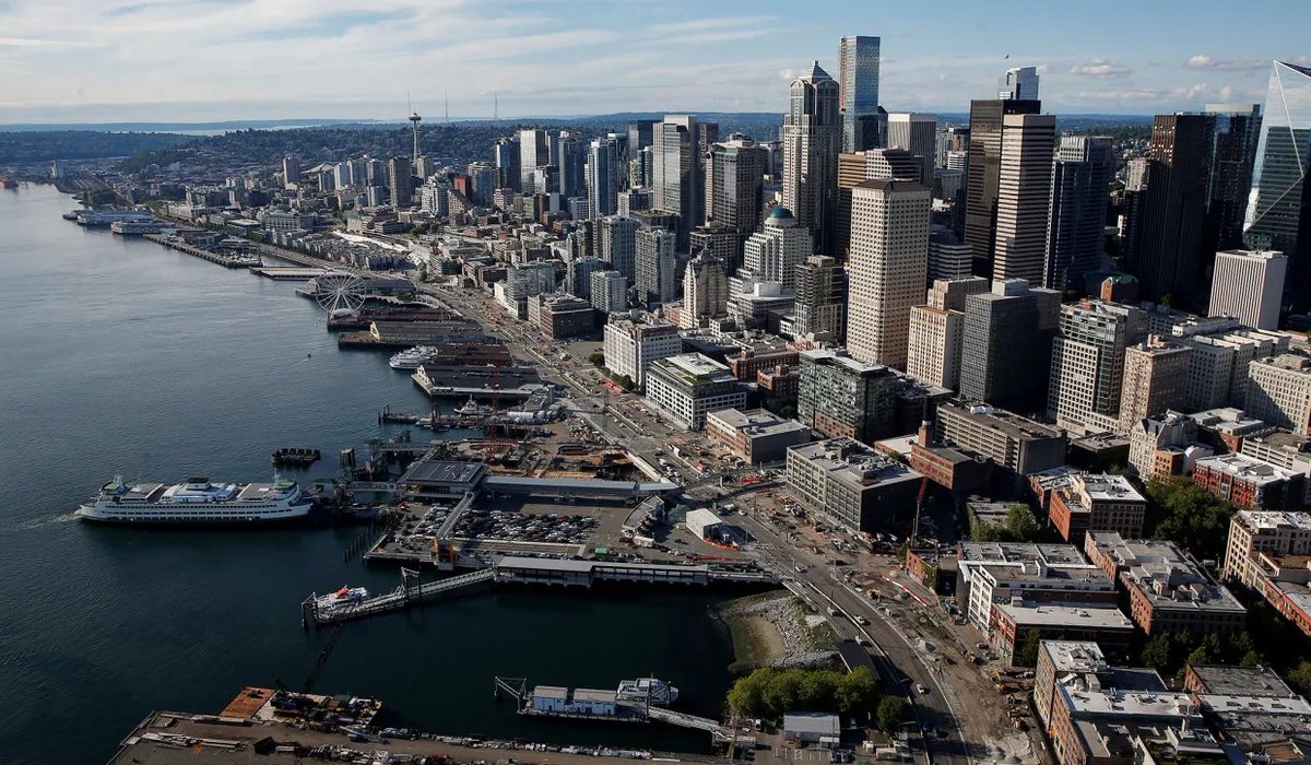 future42org's tweet photo. "In 2017, CNBC ranked Washington as the nation’s top state for business.
Since then, progressive local and state legislators have done everything possible to tarnish that. 
CNBC now ranks the state as 41st in business friendliness and 48th in cost of doing business."

Congrats Washington. You are now being used to teach other states about how Progressivism is fatal.

@johnfund | @NRO 
'Seattle Won the Super Bowl, but Its Economy Has Gone from Boom to Gloom'
Article: https://t.co/a8IFlAGUtE