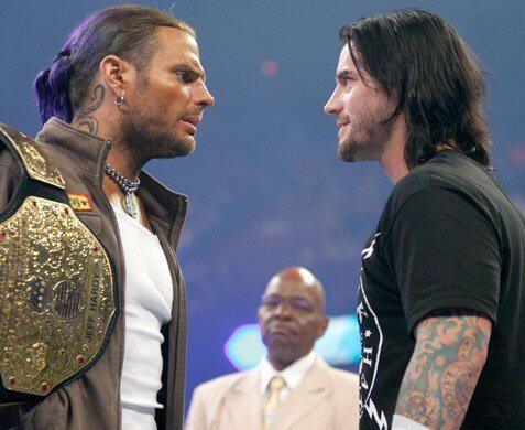 WrestleCourt's tweet photo. What is even a CM Punk Showcase without the Jeff Hardy feud?! 

#WWE2K26 https://t.co/Nm2531QBqb