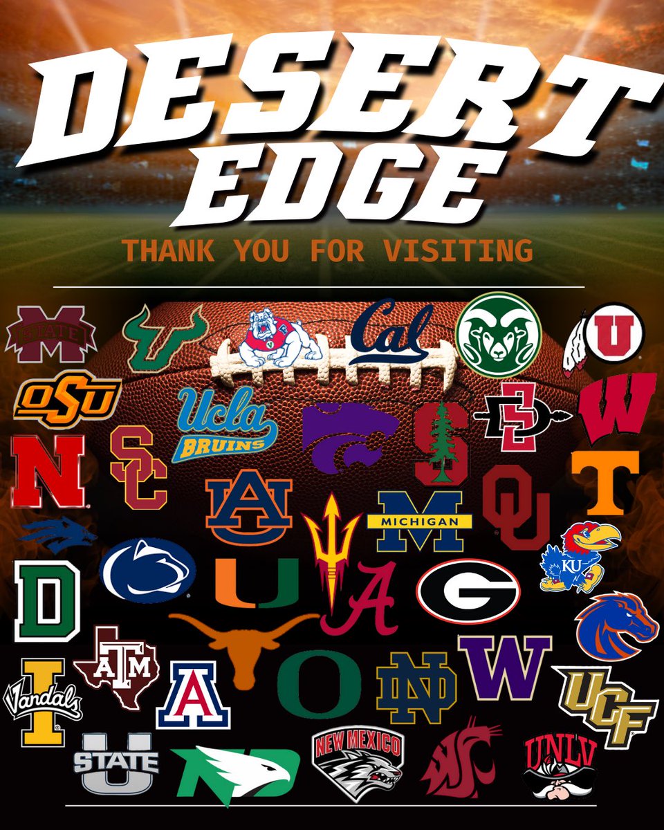 Desert Edge Football tweet media
