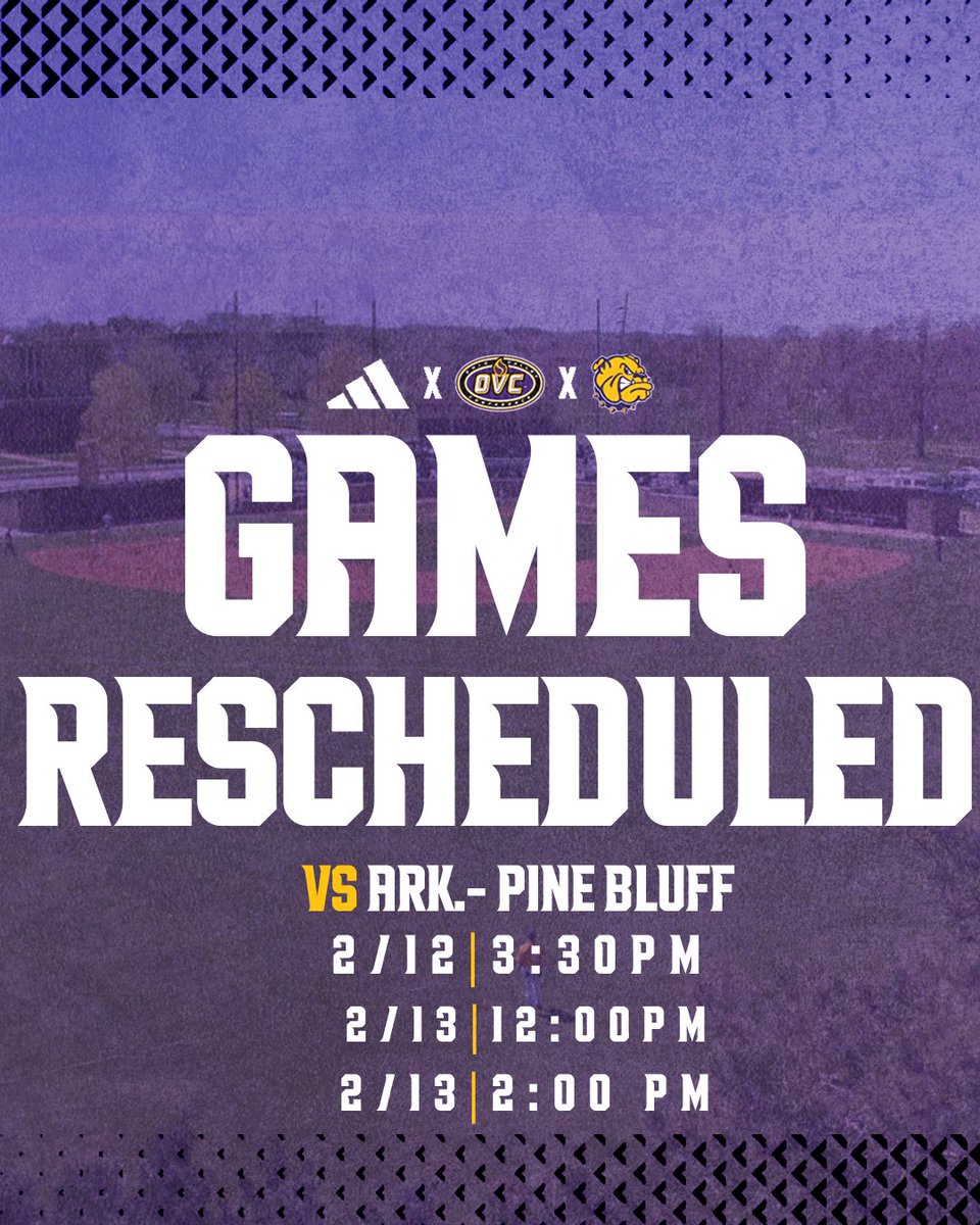 Schedule update: New game times vs. Arkansas–Pine Bluff.🎾

#GoNecks | #OneGoal