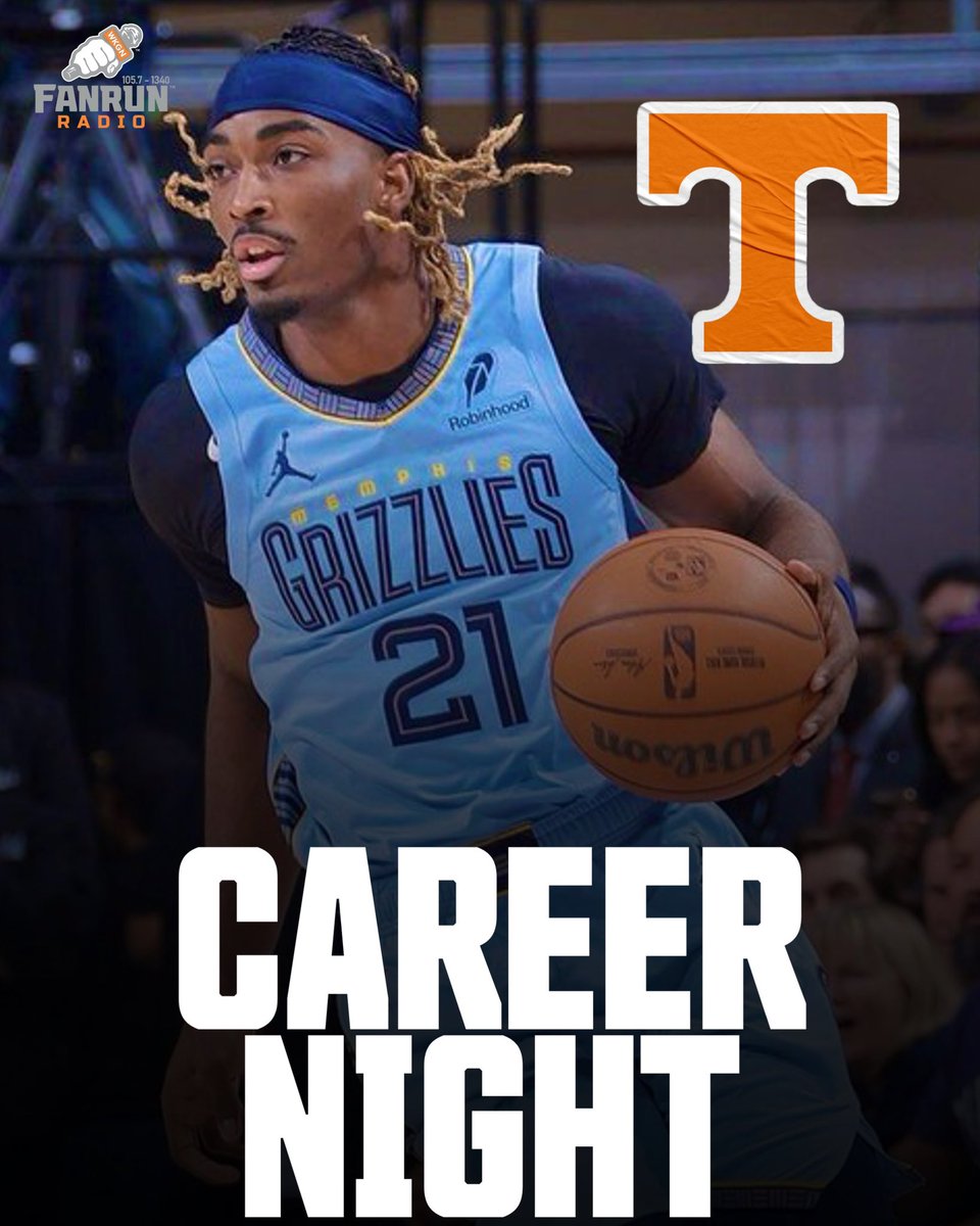 Former Tennessee guard Jahmai Mashack put on a show last night in the NBA:

Mashack scored a career-high 17 points on 8-of-10 shooting in 22 minutes of action against the Golden State Warriors on Monday night.

The Grizzlies rookie and VFL has eclipsed 20+ minutes in four