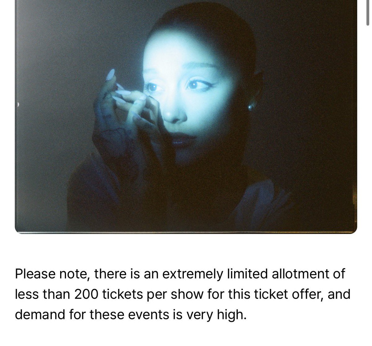 buwygfiib's tweet photo. “less than 200 extra tickets per show” https://t.co/Yr1uai6RxR