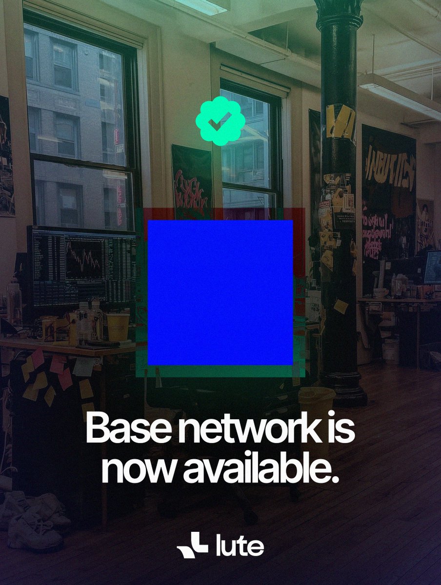 lute's tweet image. Lute now supports @base trading!

So whether it's a meme, creator tokens, or Jesse tokenizing his first born child you can now trade it on Lute!