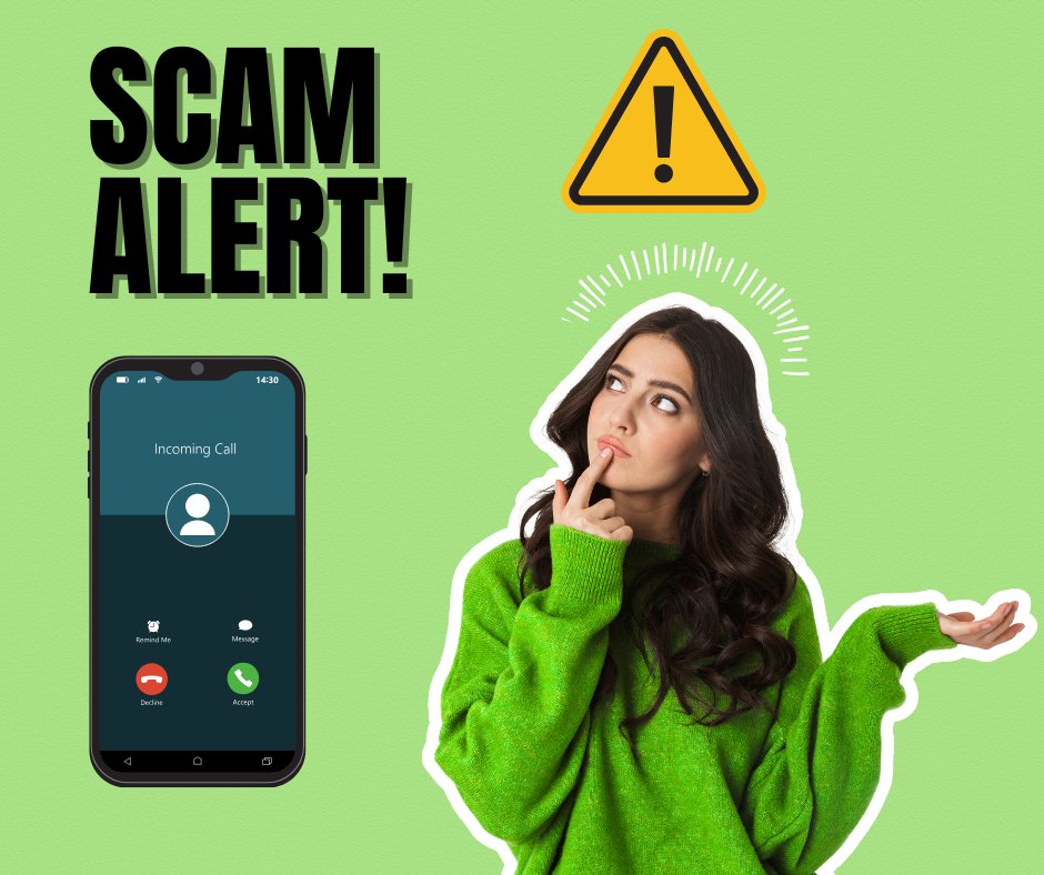 MidwestBank's tweet photo. ⚠️‼ Scammers are spoofing our Midwest Bank Detroit Lakes number and sending fake texts from 800 numbers. They ask you to verify transactions or share banking info. Midwest Bank will NEVER ask for your password, PIN, or full card number. Don’t respond, contact us directly. https://t.co/1vfFiBHRMq