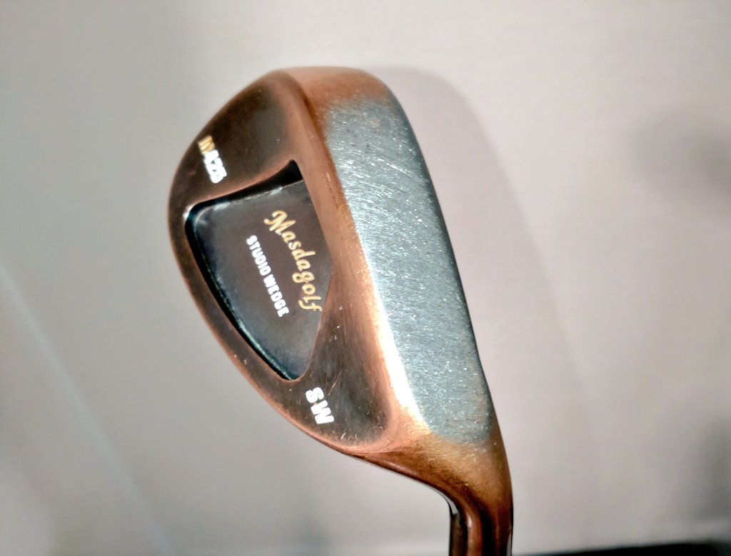 マスダゴルフ #スタジオウェッジ #M425 SW】ノーマルのニッケルメッキ