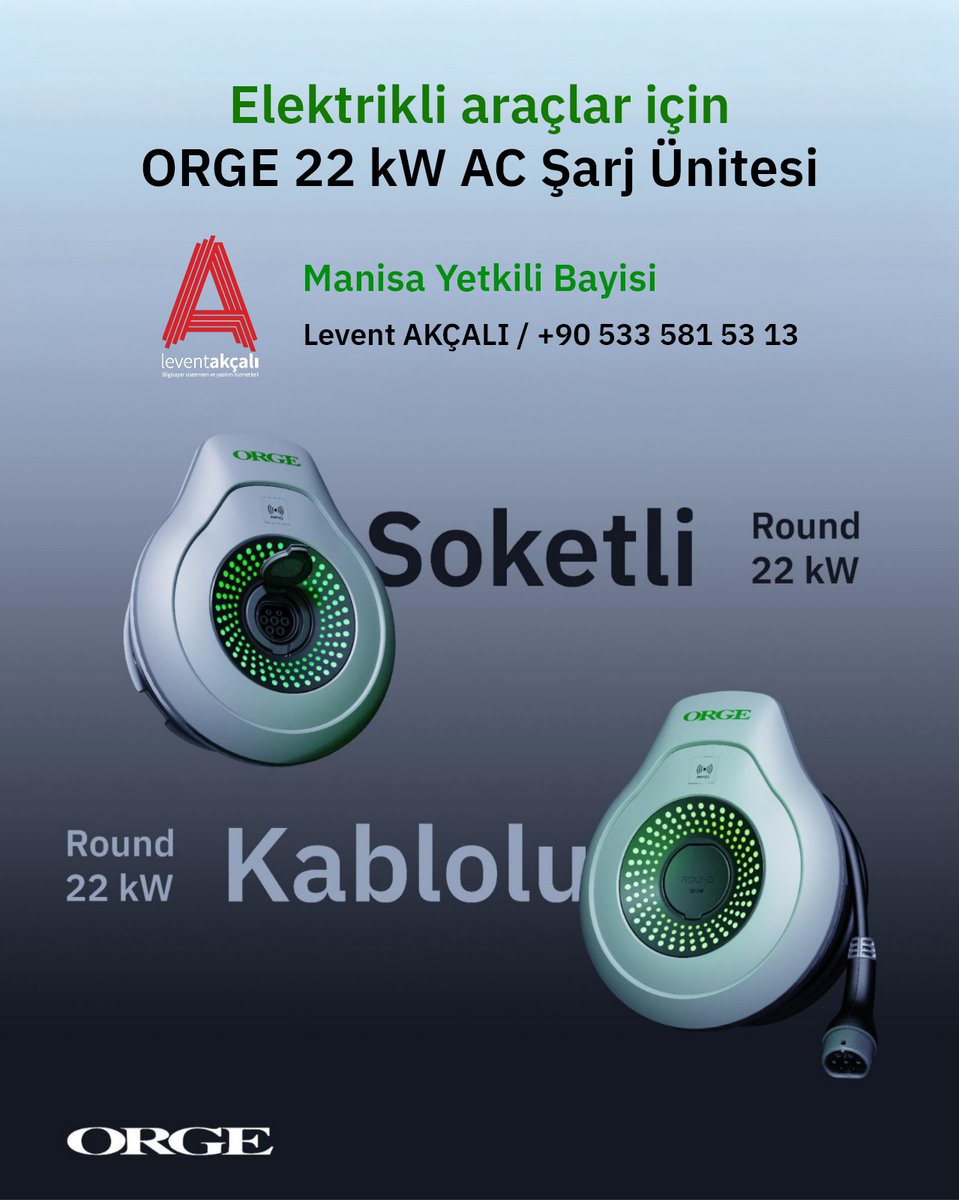 AkcaliLevent's tweet photo. 22 kW Elektrikli Araç Şarj Ünitesi @orgeelektrik Manisa Yetkili Bayisi #orgeelekterik #elekrikliaraç https://t.co/poazTP3EgX