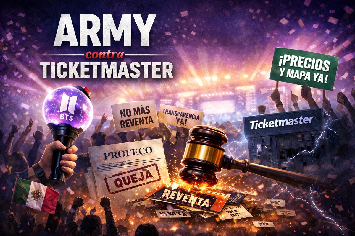 #Música | ARMY contra Ticketmaster, y la pesadilla de comprar boletos para un concierto 

👉 lazafra.com.mx/index.php/2026…

#Oaxaca #FelizMartes #OrgulloNacional #ÚltimaHora #ayercito