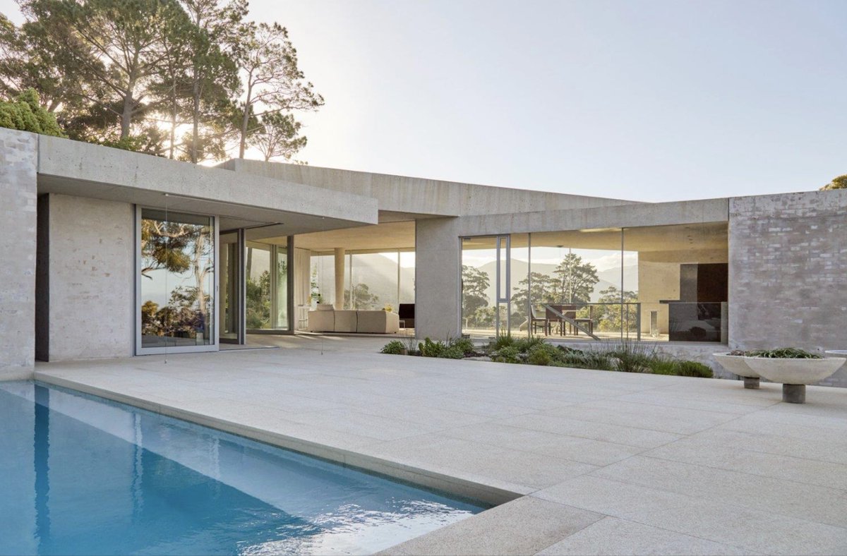 Rolandschoeman's tweet photo. Mountain House — Zwaanswyk, Cape Town | Hardie Property
R55,000,000 (ZAR) • approx. $3,459,500 (USD)
A landmark residence where visionary architecture meets the extraordinary beauty of Cape Town’s most revered landscapes.
Situated in the exclusive enclave of Zwaanswyk, this exemplary private residence is the latest jewel in the portfolio of award-winning architect Chris Van Niekirk — a design that resonates with both artful subtlety and grand scenic drama.
From the moment you arrive, Mountain House captivates with its clean, contemporary lines and an architectural language that feels both timeless and distinctly South African. Expansive floor-to-ceiling glazing draws in abundant light and frames ever-changing panoramas of the Constantia Winelands, Table Mountain and False Bay — presenting a dialogue between indoor refinement and the magnificent natural world beyond.
Property Highlights
Approx. 350 sqm of beautifully curated living space
Generous 2,200 sqm landscaped erf
3 luxurious en-suite bedroom suites designed for privacy and comfort
Elegant guest cloakroom and dedicated separate laundry
Dramatic floor-to-ceiling windows anchoring the open living experience
Solar power and borehole water for sustainability and resilience
Zoned air conditioning and premium finishes throughout
Outdoor oasis: private pool, indigenous garden, and an outdoor shower
Best-in-class privacy, security and exclusivity
Every aspect of Mountain House has been crafted for seamless everyday living and effortless entertaining — from the integration of environmental technologies to the generous outdoor spaces that make the most of Cape Town’s temperate climate.
Location & Lifestyle
Zwaanswyk is among Cape Town’s most secure and prestigious residential pockets, complete with its own neighbourhood security team at the entrance. Residents enjoy proximity to world-class amenities and natural destinations:

Listed by Hardie Property