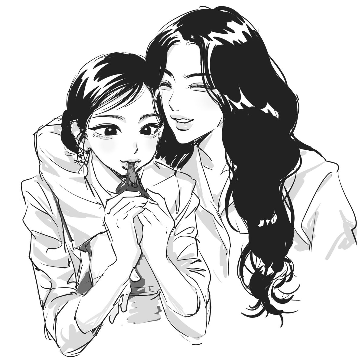 #하투하

너무 재미있게 봐서..
간단히 낙서 ㅎ
너머 귀여워