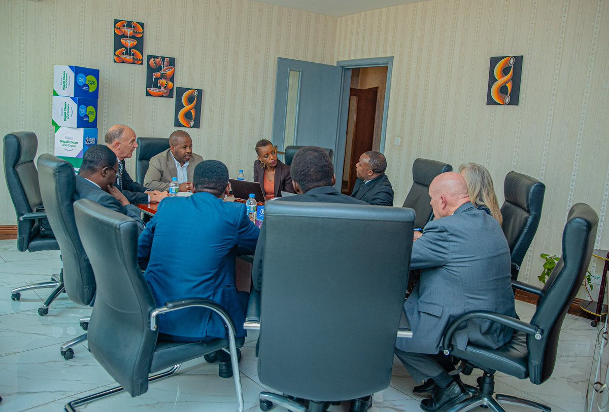 CityofKigali's tweet photo. Earlier today, the Mayor of the City of Kigali, Samuel Dusengiyumva (@dusengiyumvas), received Elder Paul B. Pieper, Africa Central Area Leader of The Church of Jesus Christ of Latter-day Saints.

Their discussions focused on strengthening existing collaboration in socio-economic initiatives, as well as exploring new corporate social opportunities aimed at enhancing the social welfare of city residents.

#KigaliYacu