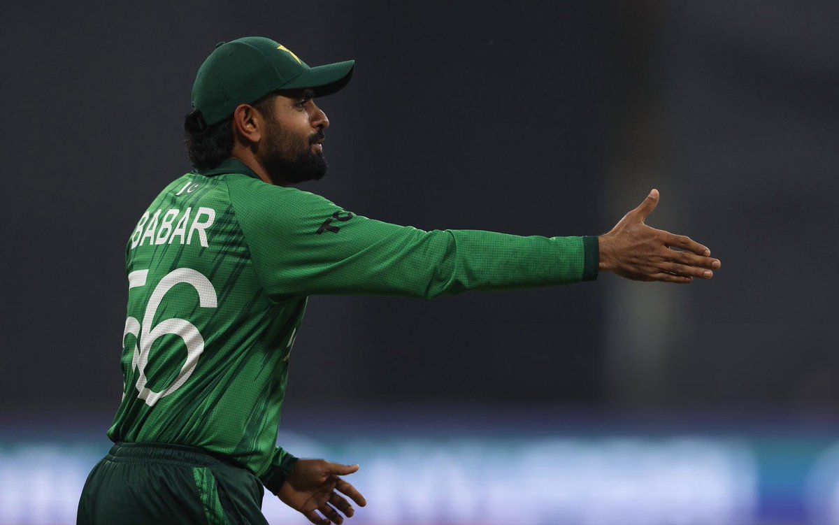 Ba byeeeee and best of luck for the next match 🎀 cutie pie <3 
#BabarAzam