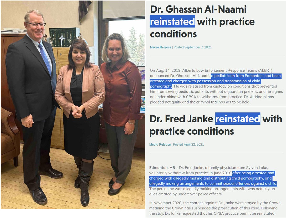 <a href="/TheoFleury14/">Theo Fleury</a> Alberta Premier Danielle Smith and her team have been collaborating with Pedophiles, child abusers and child predators for the past 3 years.

Danielle Smith ensured that Pedophile doctors could practice medicine in Alberta and have access to kids while doctors like myself were