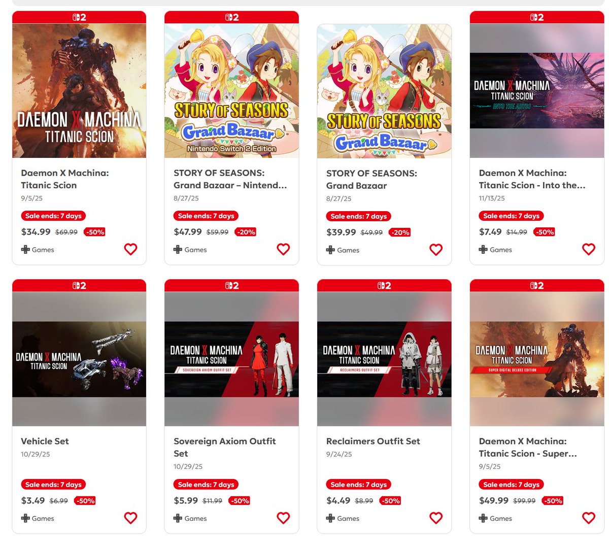 XSEED Publisher Sale via eShop. ow.ly/O20r50Ycpb8