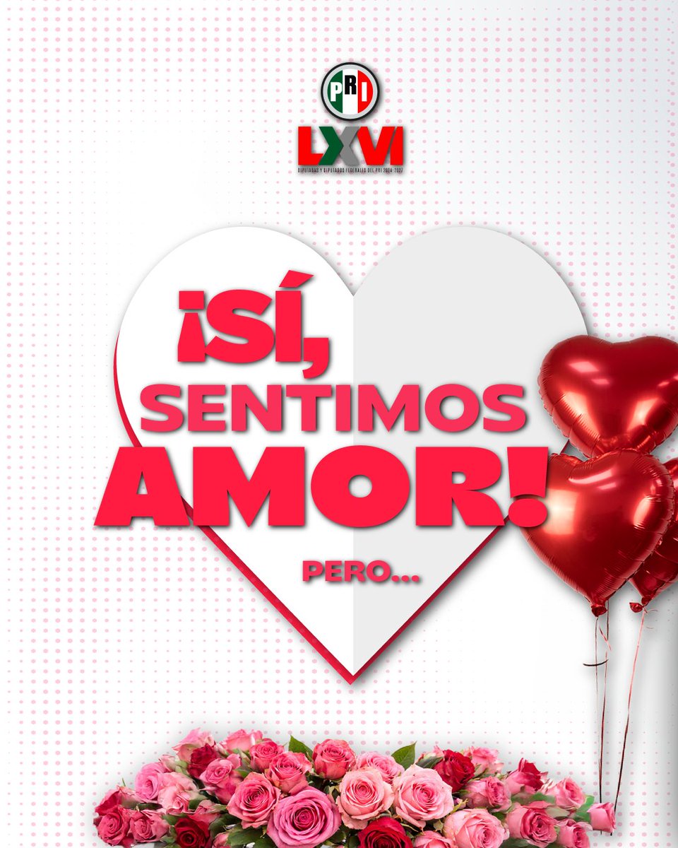 GPPRIDiputados's tweet photo. ❤️ Enamorados de nuestra gente, de escuchar, de sentir y de trabajar todos los días por la integridad de las y los ciudadanos.

💖 En este Día de #SanValentín celebramos lo que nos mueve: el compromiso, la vocación de servicio y el amor por México.

🤝 Porque servir también es una forma de amar: con cercanía, responsabilidad y resultados.