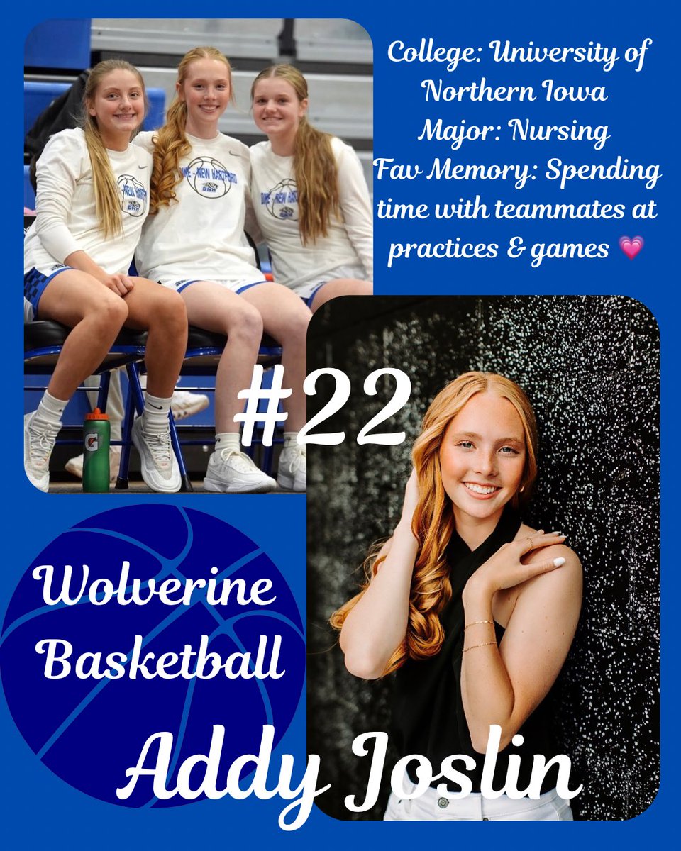 DnhGirlsBball's tweet image. Congratulations to all of our Seniors on their Senior Night. We appreciate the time and effort you have put into our program these past four years. #NothingGiven #Rollblue