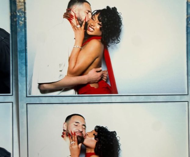 HeinousBaddie's tweet image. Look at Megan. No baby daddies, no odd looking BBL, no sex offender on her arm or BBL strangler, writes her own raps, works out, has all her original teeth, doesnt argue on twitter, no stud sister eating ketchup packets and roaches harassing her on TMZ. Just beautiful n EDUCATED