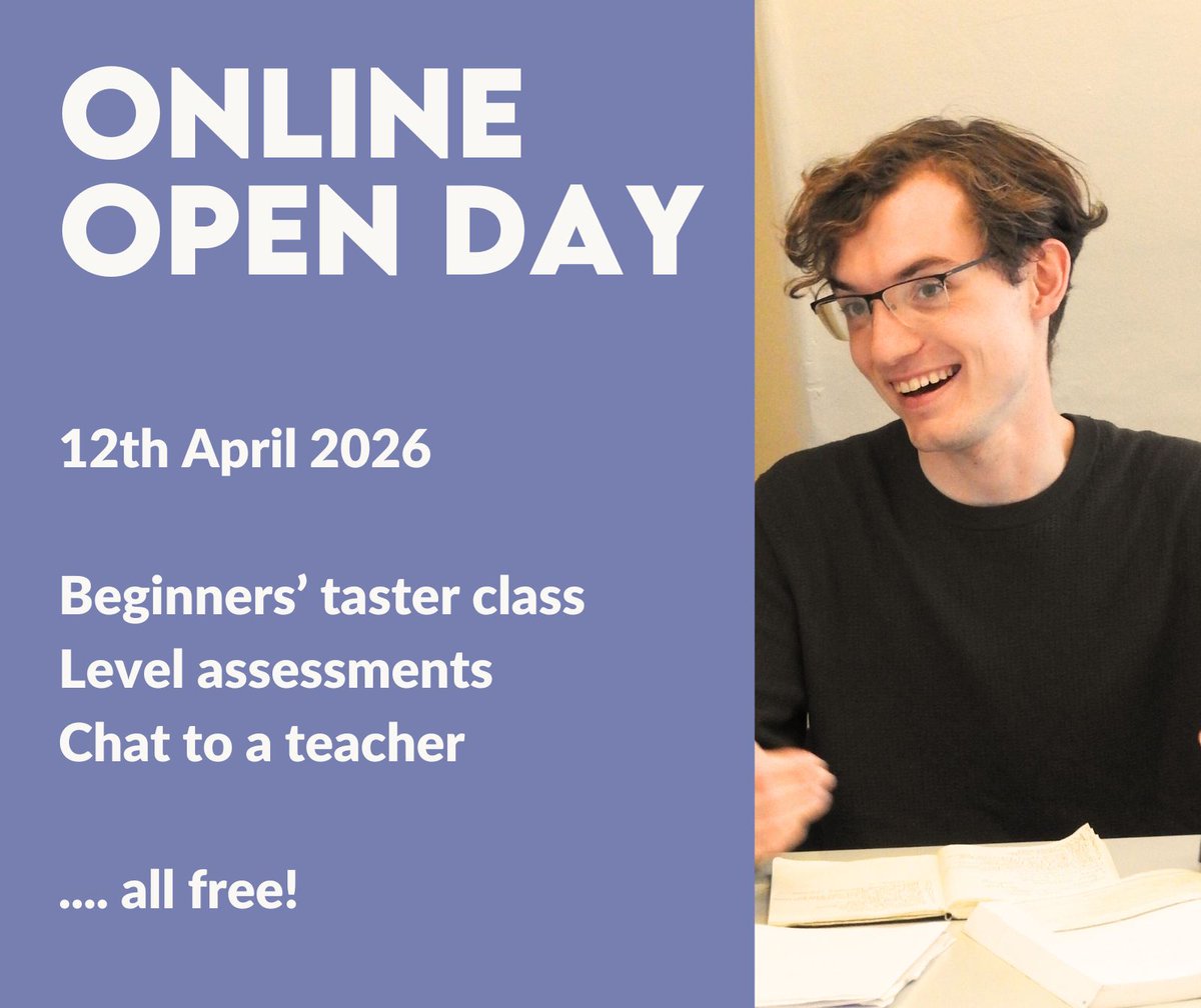 Join us for our free open day on 12th April. Find out more and sign up here: russiancentre.co.uk/try-us-out/wan…