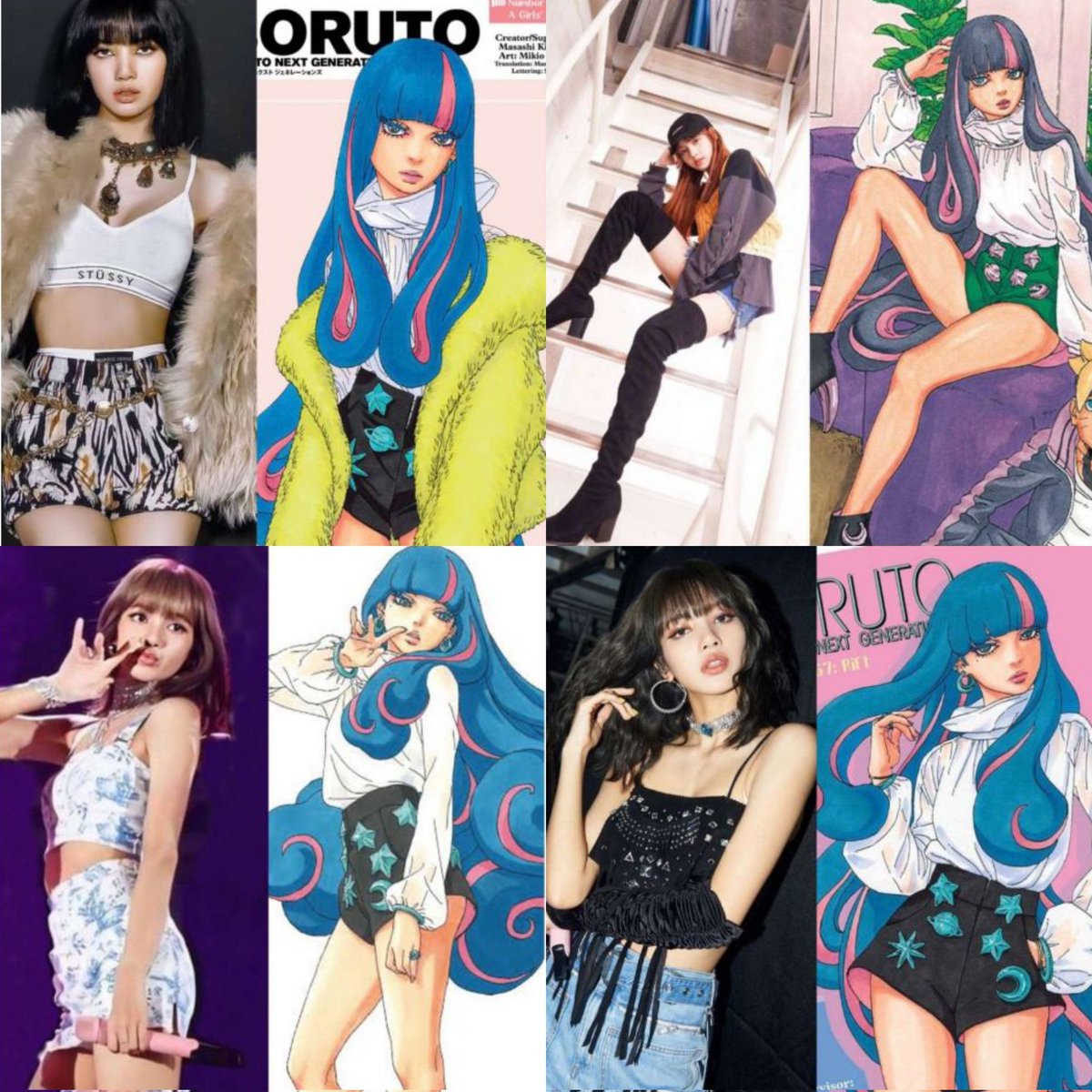 池本先生が漫画のデザインに現代的なファッションを取り入れているのが本当に好き。時代の流れにちゃんと合わせて進化しているのが伝わってくる。
#BORUTO