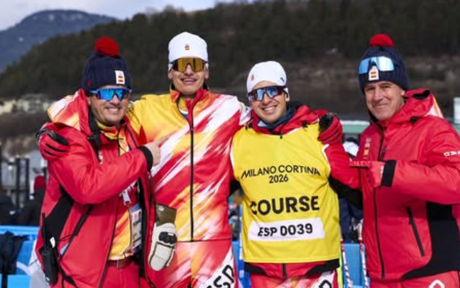 RadioSeu's tweet photo. #MilàCortina2026 | 26è lloc de l'urgellenc Jaume Pueyo i 29è del cerdà Bernat Sellés a l'esprint #esquídefons dels #JocsdHivern. L'altre seleccionat del @CEFUC_XCskiing, Marc Colell, acaba 55è. #laSeu #AltUrgell #Lles #Cerdanya #Pirineu #esquínòrdic +info: https://t.co/uwixBEqm8t https://t.co/Gr2s6VMmgr